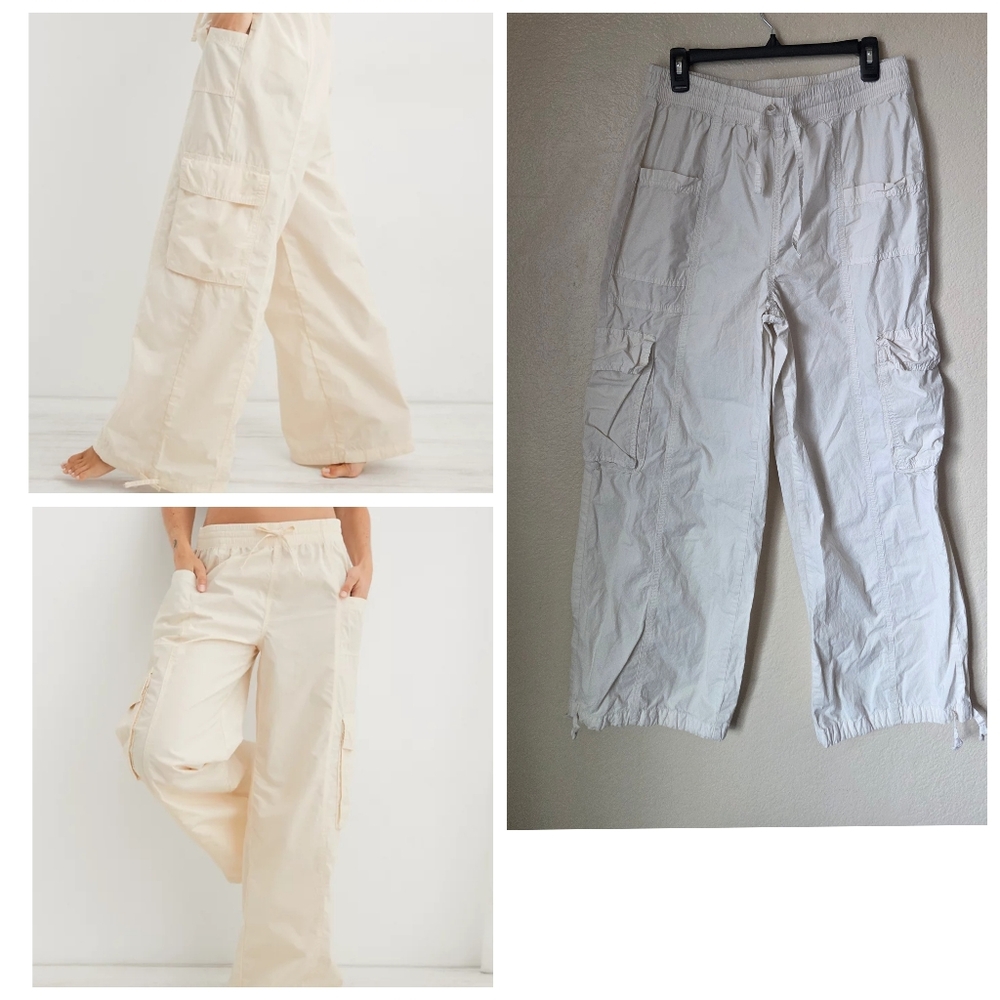 Aerie Go For It Baggy Cargo Pant Size Medium
